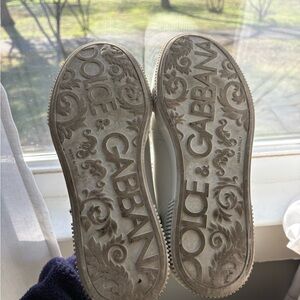 Dolce & Gabbana Embossed Sole Sneakers